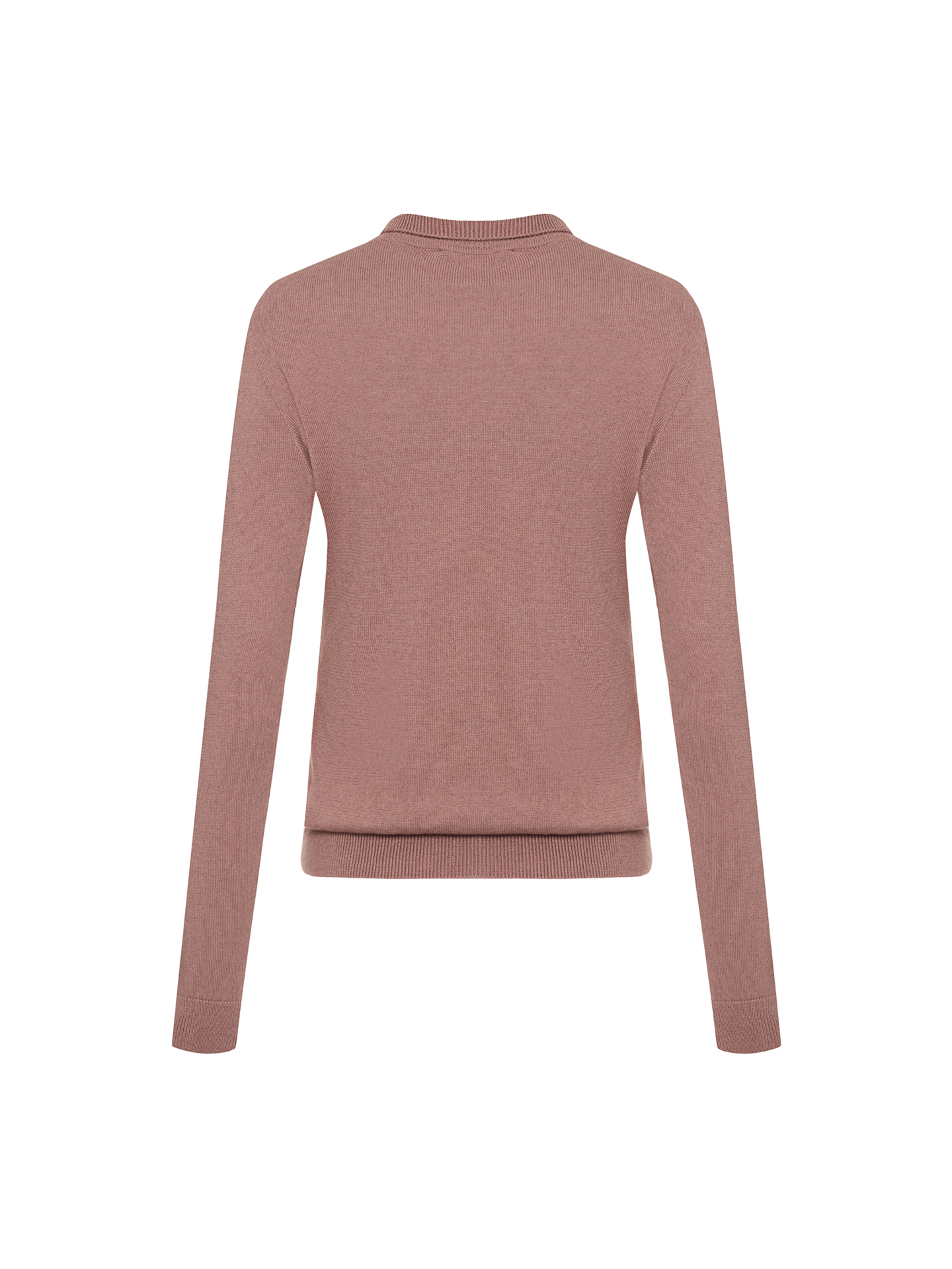 Жіноче поло какао — вигляд ззаду