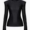 Black short-sleeve turtleneck Black short-sleeve turtleneck